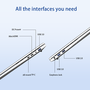 Mới 16inch Intel <span class=keywords><strong>Core</strong></span> <span class=keywords><strong>I7</strong></span>-1060NG7 <span class=keywords><strong>Quad</strong></span> <span class=keywords><strong>Core</strong></span> Bộ vi xử lý Win 11 hệ thống được trang bị với 512GB SSD Phiên bản thương mại Trọng lượng nhẹ máy tính xách tay - Product Image 6