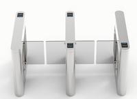 Torniquete Giratorio de Acero Inoxidable con Motor sin Escobillas, Sistema de Control de Acceso con Reconocimiento Facial RFID, Protección IP65, Anti-Embutidos