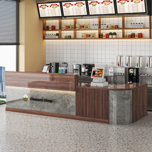 Thiết kế cửa hàng bánh cửa hàng bánh tráng miệng cửa hàng trà cà phê - Product Image 6