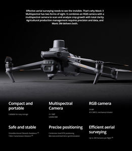 Mavic 3m Drone Global Version Mavic 3 Multispectral M3m drone with <b>RGB</b> Cameras RTK for Crop Monitoring Agricultural Mapping - Product Image 2