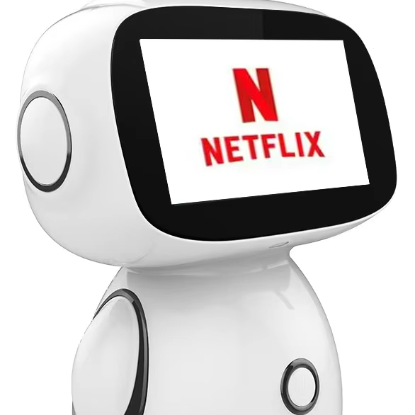 Build in Netflix APP Weview High Quality Smart Intelligent Ai Education Robot Toys for Kids Adult