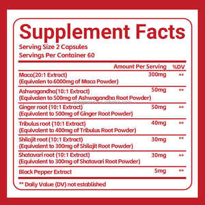 Op Maat Gemaakte Formule Krachtige Zwarte Maca-Capsules-Bulk Groothandel Voor De Gezondheid Van Mannen En De Vitaliteit Verbeteren - Product Image 3