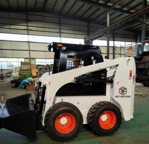 Minicargadora de Dirección Deslizante de 850 kg de Fábrica China con Motor Hidráulico Duradero y Motor Diésel Confiable, Minicargadora de Dirección Deslizante con Ruedas JH60 - Product Image 2