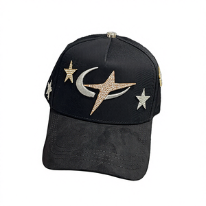 Gorras Dandy de Algodón 100% Nuevas y Originales de Calidad Magician Dandy-004 Personalizadas con Bordado 3D, Visera Curva, 5 Paneles, Estilo Deportivo - Product Image 4