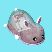 Tente de jeu gonflable rose transparente pour enfants, pour intérieur et extérieur, avec des millions de balles océaniques