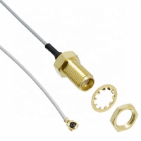 Connecteur SMA vers Ufl pour câble coaxial, fabricant de câbles de connecteurs d'antenne RF sur mesure