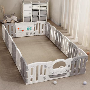 Nouveau design pliable pour enfants clôture Play Yard panneau de jeu et portail avec verrouillage de sécurité aire de jeux pour bébés pour enfants tout-petits - Product Image 1