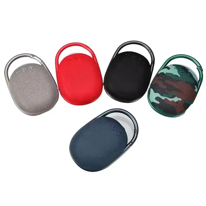 2024 hot selling Clip 4 Portable Mini Speaker bt Built-in Battery Waterproof and Dustproof