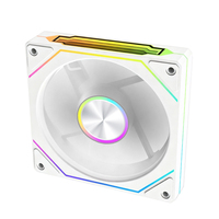 Ventilateur de refroidissement CPU RGB Wanmsile 120 mm, LED spectre complet, roulement fluide, 4 broches, 26 dBA, fonctionnement silencieux pour le refroidissement du processeur de boîtier d'ordinateur