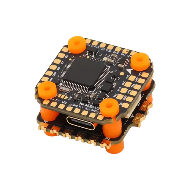 HAKRC F405 V2 F4 Mini Flight Controller Dual BEC W/ 35A/40A 4in1 ESC Stack DShot1200 PWM for RC FPV Racing Drone DIY Parts& Accs