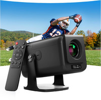Projecteur vidéo intelligent 400 ANSI, prise en charge 1080P 4K, lecteur multimédia Home Cinéma Allwinner 727, projecteurs portables avec correction automatique de la distorsion trapézoïdale