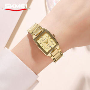 Nuevo Reloj Rectangular de Aleación de Zinc con Cristal de Cuarzo, Función de Fecha, Correa y Hebilla de Acero Inoxidable, Diseño Elegante y Ligero - Product Image 3