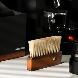 Professional Soft Silicone Bristles Coffee Bar Cleaning <b>Brushes</b> Hand <b>Dusting</b> <b>Brush</b> Accessories for Espresso Grinder Machine - Product Image 3