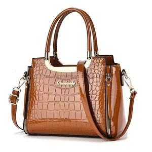 Sacs à main grande capacité pour femmes en cuir PU avec coutures colorées, sacs fourre-tout de haute qualité pour femmes, vente en gros - Product Image 3