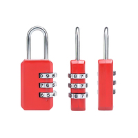Petit cadenas miniature XMM-8012 pour valise, sécurité, mallette, serrure à combinaison, mot de passe à 3 chiffres, réinitialisation, alliage de zinc, serrure de sécurité