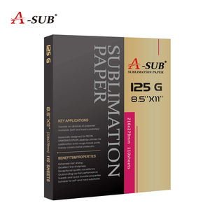 กระดาษพิมพ์ซับลิเมชัน125กรัมสำหรับเสื้อผ้าแผ่น A-SUB จากประเทศจีน - Product Image 2
