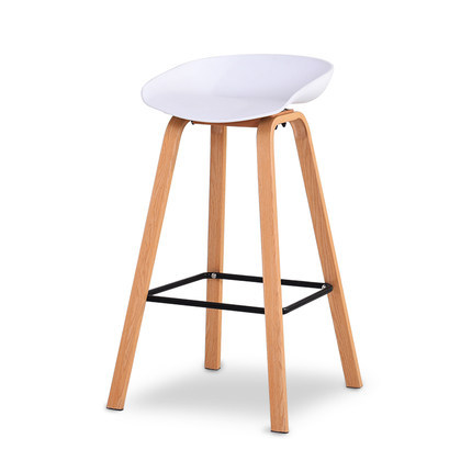 Барные стулья, стулья для завтрака, кухонные стулья, высокий вращающийся стул, 76 см, деревянная ножка, бар, кафе, ресторан, стул