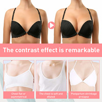 Ensemble d'amélioration des seins Offre Spéciale, soin raffermissant des seins, Massage, Lifting, crème rapide avec Patch de poitrine précédent