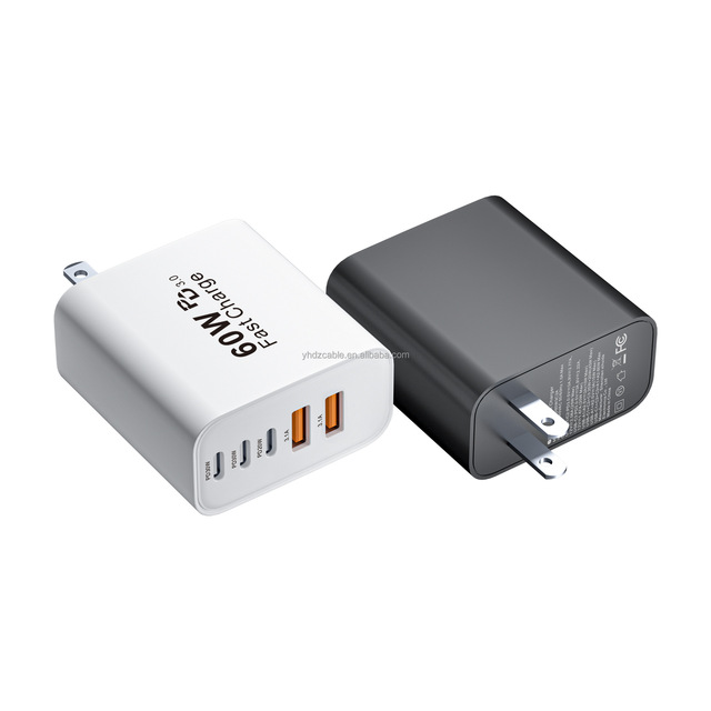 USB C Charger Block 60W USBC Phone Charging Cubes Type C Power Plug Adapter Multiport Fast Charger for iPhone 17/16/15/14/13/12