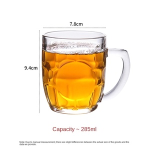 Jarra de Cerveza Gruesa de Gran Capacidad con Asa para Beber Cerveza - Product Image 6