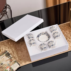 Luxury D Ceramic <b>Coffee</b> Cups and Saucers <b>Set</b> Small Family Afternoon <b>Tea</b> High Grade Exquisite Gift for Turkiye Cup and Saucer - Product Image 1