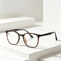 Monturas de Gafas Ópticas Clásicas de Acetato con Aro Completo, Unisex para Adultos, Aptas para Cualquier Forma de Rostro, Gafas de Lectura Duraderas, Venta al Por Mayor