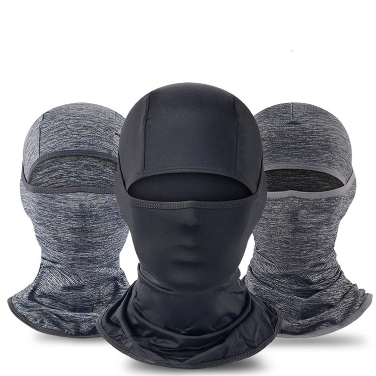 Winter Zomer Bivakmuts Full Face + Masker Outdoor Motorfiets Ski Zwarte Bivakmuts