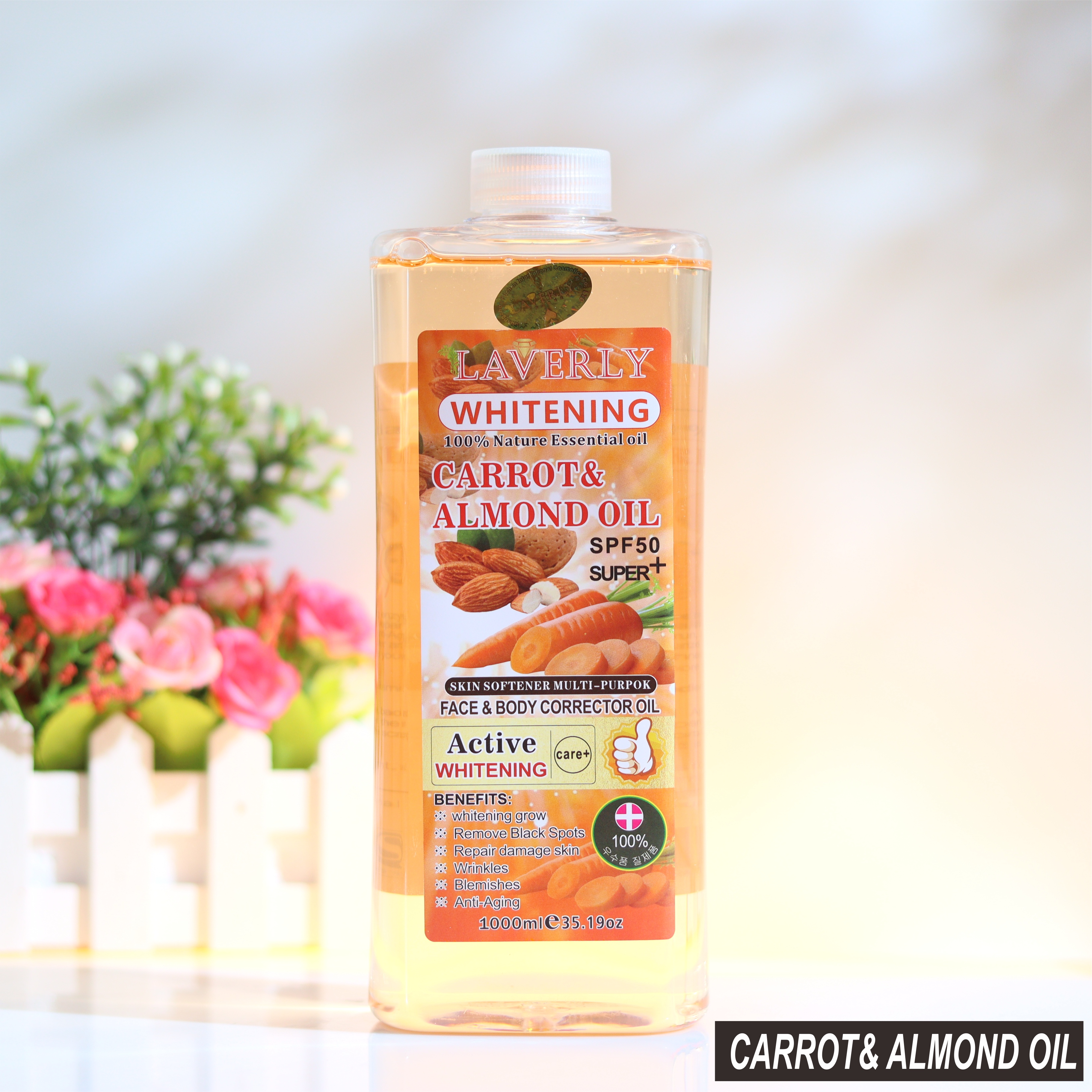 CAROTTE &amp; HUILE D'AMANDE