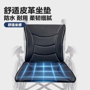 Silla de ruedas manual Siwell de 20 pulgadas, de aleación de aluminio, ligera, plegable, con absorción de impactos, para personas mayores y discapacitadas. - Product Image 2