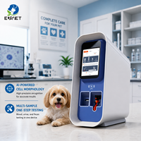 Analyseur de laboratoire vétérinaire EUR VET avec reconnaissance de la morphologie cellulaire par IA pour l'analyse du sang animal
