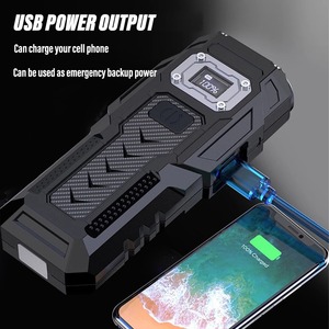 Super Bright LED Flashlight Rechargeable Torch Portable Work <b>Light</b> Outdoor Camping <b>Light</b> with High Brightness COB Side <b>Light</b> - Product Image 4