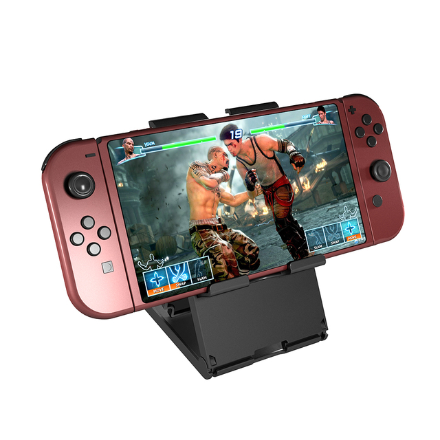 Adjustable Foldable Black ABS Game Stand for for Console-Lucky Fox Brand