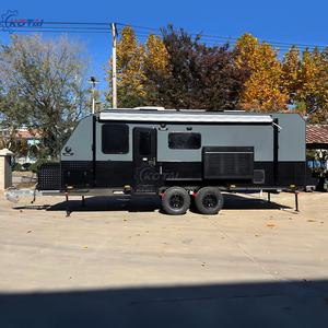 Caravane familiale de grande taille 22 pieds, remorque tout-terrain, suspension indépendante, <span class=keywords><strong>camping</strong></span>-<span class=keywords><strong>car</strong></span> en fibre de verre, caravanes de <span class=keywords><strong>camping</strong></span> - Product Image 2