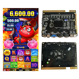 เครื่องเล่นวิดีโอเกมหยอดเหรียญภาษาอังกฤษ LUCK Arcade Skill Game รองรับผู้เล่นหลายคน เชื่อมต่อผ่าน USB ใช้ไฟ 110-240V เหมาะสำหรับสวนสนุก - Product Image 5