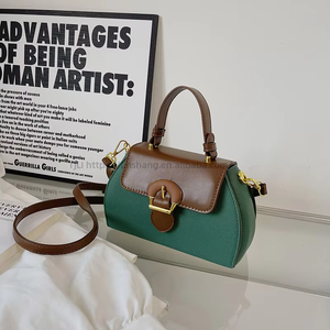 New Casual French Fashion Tote Bag Cute <b>Small</b> Square Bag With Flip Button Bags Women <b>Handbags</b> Ladies Tanjing - Product Image 6