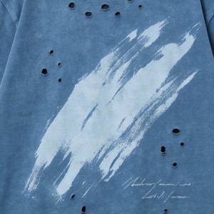 T-shirt Homme XUFEI Personnalisé Effet Vieilli Délavé à l'Acide Imprimé 220 g/m² Coton Lourd 100% Coupe Oversize Boxy - Product Image 4