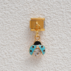 Ladybug Alloy Pendant For Bracelet Making Mixed Shapes Plated Jewelry Findings Accessory Summer 2024 - Product Image 4