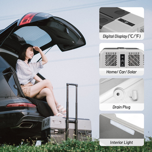 Réfrigérateur de camping ENX42 pour voiture Alpicool, batterie rechargeable, réfrigérateur portable pour voiture, congélateur, glacière électrique pour le camping - Product Image 2