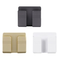 Organisateur mural à bas prix, boîte de rangement pour télécommande, vente chaude, support de téléphone mural multifonctionnel