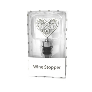 Valentine Heart Wine Stopper Aluminum Alloy Food Grade Bottle Seal Decorative Wineware - Product Image 2