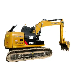 Excavatrice sur chenilles Caterpillar d'origine japonaise, machine d'occasion CAT312D, excavatrice sur chenilles, pelle, certifiée EPA, faible nombre d'heures - Product Image 1