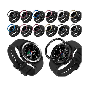 IVANHOE – coque en acier inoxydable pour Samsung <span class=keywords><strong>Galaxy</strong></span> <span class=keywords><strong>Watch</strong></span> <span class=keywords><strong>4</strong></span> Classic 42MM 46MM, boîtier métallique de <span class=keywords><strong>Protection</strong></span>, protecteur de vitesse - Product Image 1