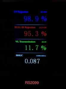 HD Pro Siêu Nano Gương Gốm Phản Chiếu Xe Cửa Sổ Phim Màu Đen Xe Năng Lượng Mặt Trời Cửa Sổ Tint Phim - Product Image 2