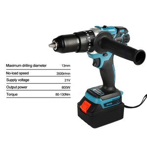 Perceuse sans fil Ananke Tools Brushless 800W 18-21V à vitesse variable, outil à main OEM alimenté par batterie - Product Image 6