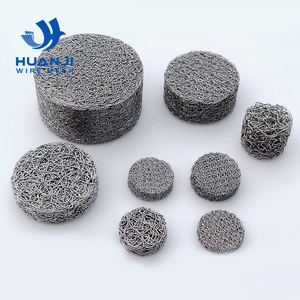 Stainless Steel Compressed Gasket/ 304 316 Snow Foam Lance Gauze Filter/ Compressed Knitted <b>Wire</b> <b>Mesh</b> Gasket - Product Image 1