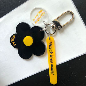 Portachiavi in Acrilico Glitterato Personalizzabile con Logo, Charm a Cuore in Acrilico, Etichette per Chiavi di <span class=keywords><strong>Hotel</strong></span> in Plastica - Product Image 6