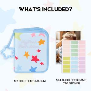 Le premier album <span class=keywords><strong>photo</strong></span> de bébé pour bébé contient 21 photos 4x6, album <span class=keywords><strong>photo</strong></span> de bébé, <span class=keywords><strong>livre</strong></span> de famille en tissu doux - Product Image 2