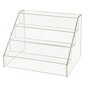 Exhibidor de Acrílico Transparente de 3 Niveles para Mostrador, Personalizado al por Mayor - Product Image 5