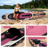 Planche de paddle gonflable DAMA pour les vacances, sac à dos de voyage portable, pack complet, inventaire pour acheteurs de détail