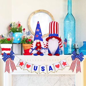 Nuevo EE. UU. Figura de Gnomo sin Rostro para <span class=keywords><strong>el</strong></span> Día de la Independencia, Adorno de Algodón con Bandera, Decoración para Interiores, Regalo para Adultos - Product Image 2